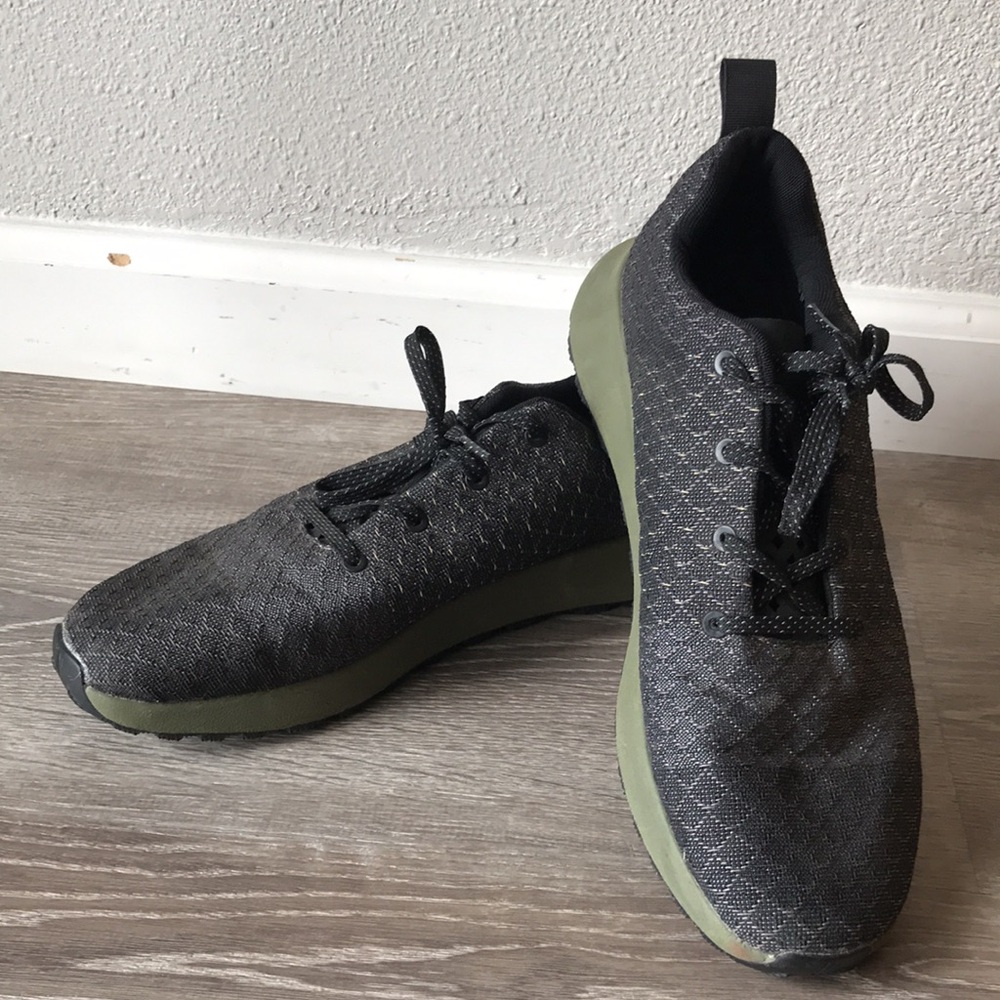 NoBull Matryx Trail Runner lace up Gray Black Shoes 10.5 Men 12 Women